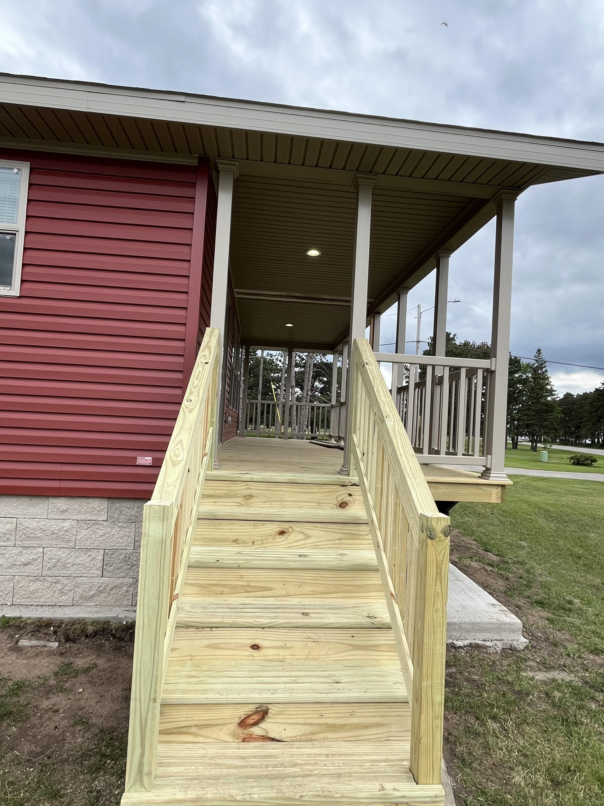 Covered Porch Entry