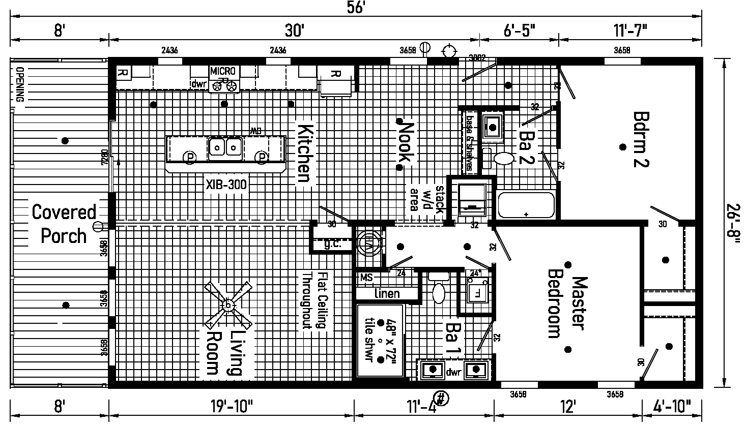 Mackinac 2025 Stock Model Floor Plan
