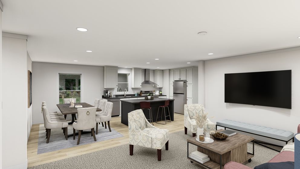 Lean on Me 2025 Stock Model 81TMP28563DH LR Factory Photo Lean on Me 2025 81TMP28563DH living room — Phil & Lee's Homes, Escanaba MI